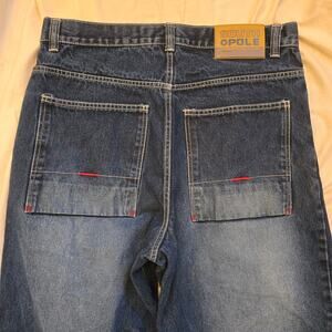 SouthPole Jeans Size 36x32 Dark Blue Heavy Denim Y2K Baggy *read*